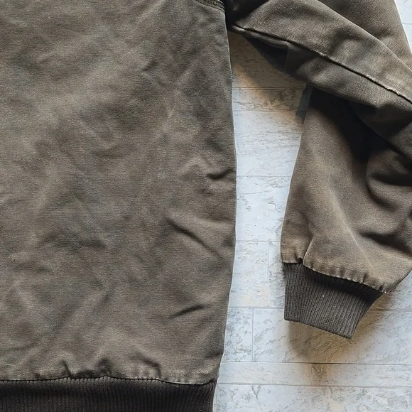 L.L. Bean Vintage Mens Size Large Tall Katahdin Iron Works Bomber Work Jacket LT - Picture 8 of 12